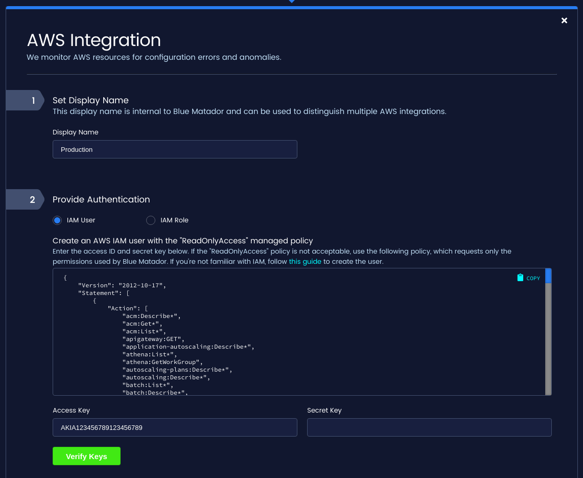 AWS install